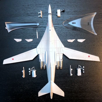 1/200 TU-160-as repülőgép modell Oroszország Szovjet légierő fém Fehér Hattyú Stratégiai Bombázó Szuperszonikus Repülőgép Modell Statikus Játékok