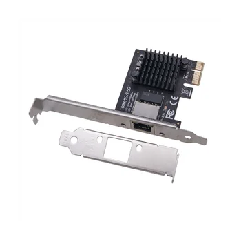 100/1000M/2.5 G RJ45 Hálózati Adapter RJ45 RTL8125BG Chipset, PCIe PCI Express Hálózati Lan