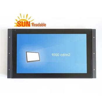 1000 nit Fényerő 15.6 inch Széles Hőmérséklet Érintőképernyős Panel Tükröződésmentes Monitor