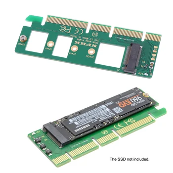 1DB NVMe M. 2 NGFF SSD, PCI-E PCI express 3.0 16x x4 adapter kelő kártya átalakító