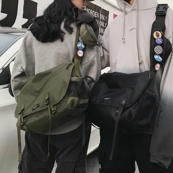 2023 Messenger táska férfi lóg messenger bag nylon retro lányok, mind a fiúk szabadtéri express messenger bag válltáska Campus táska