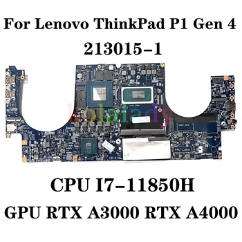213015-1 448.0NQ13.0011 Lenovo ThinkPad P1 Gen 4 Laptop Alaplap I7 CPU-11850H GPU RTX A3000 RTX A4000 6G