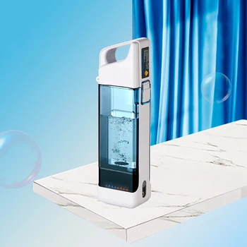 A hidrogén Víz Üveg Generátor 1500-3000PPB 350ML Hordozható Ionizáló Hidrogénben Gazdag Víz Üveg Egészségügyi Kupa
