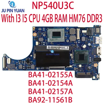 A Samsung NP540U3C Laptop Alaplap BA41-02155A BA41-02154A BA41-02157A BA92-11561B A I3, I5 CPU, 4GB RAM DDR3 HM76
