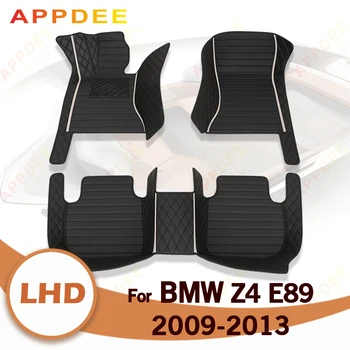 APPDEE Autó szőnyeg BMW Z4 E89 2009 2010 2011 2012 2013 Egyéni auto láb Párna autó szőnyeg fedél