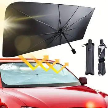 Autó, Napernyő, Esernyő Kocsi Nap Árnyékban Protector Napernyő Nyári Nap Szélvédő Belső Védelmi Tartozékok Automatikus Árnyékolás