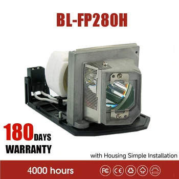 BL-FP280H Csere Projektor Lámpa OPTOMA EX763 W401 X401 P-VIP 280/0.9 E20.8 Izzó Ház SP.8TE01GC01 Tartozékok