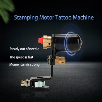 Bélyegzés Motoros Tetováló Gép Professzionális Tetoválás Művészeti Kellékek Tetoválás Fegyvert Használni, hogy Vágja el a vezetéket, illetve spray Kezdő tetoválás gép