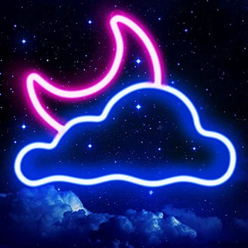 Cloud Hold Neonreklám Alkalmas Fali Dekoráció Hálószoba Esküvő Party Dekoráció Születésnapi Ajándék