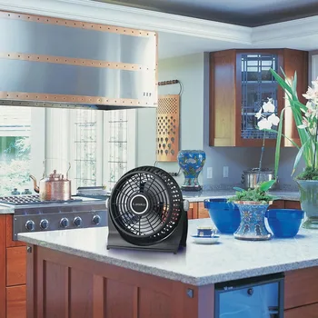Cserélhető ventilátor Asztali ventilátor Barna/Fekete magas megjelenés szinten rajongó