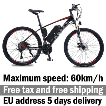 Elektromos Kerékpár Lítium Elem, a Férfiak, MTB Power Bike, 27, 48V, 500W, 13Ah, Ingyenes Szállítás