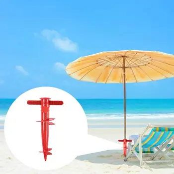 Esernyő Bázis Állítható Műanyag Sun Beach Terasz Esernyő Homok Föld Rögzítése Horgony Állni Hordozható Napernyő Földre Horgony Jogosultja