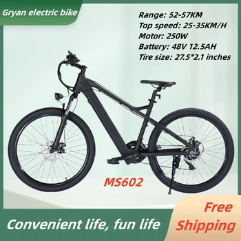 Gryan gyár közvetlen elektromos kerékpár lítium akkumulátor hegy cross-country motoros felnőtt változó sebesség kerékpár