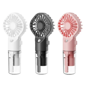 Hordozható Légkondicionáló Párásító Víz Spray-Köd Ventilátor Elektromos USB Tölthető Kézi-Mini Ventilátor Hűtés, Kültéri