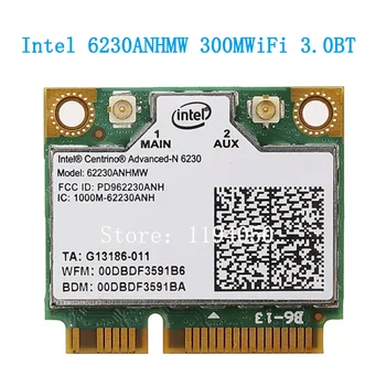 Intel 6230 Centrino Advanced-N 6230 62230ANHM kétsávos Wifi Bluetooth-pci-E