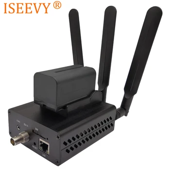 ISEEVY 4G LTE H. H. 264 265 SDI Videó Kódoló az IPTV Élő közvetítés a RTMP RTMPS RTSP UDP SRT HTTP valamint Facebook Youtube Wowza