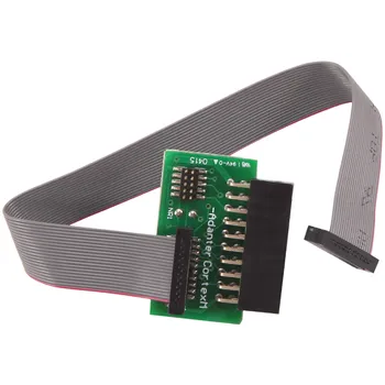 JTAG Kábel Kerek Interfész kártya (2X10 2.54 mm) SWD (2X10 1.27)