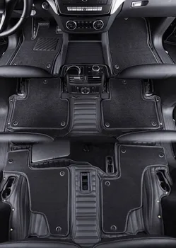 Jó minőség! Egyedi, különleges autó szőnyeg a Cadillac Escalade Extra Hosszú 2020-2015, 7 ülés, vízálló, dupla réteg, szőnyegek