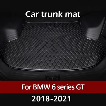 Kocsi csomagtartójában mat BMW 6-os sorozat GT G32 2018 2019 2020 2021 rakomány bélés szőnyeg belső kiegészítők borító