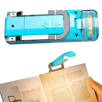 LED olvasólámpa LED Könyv Lámpák Lámpa Hordozható Könyv Fény szorítóval USB Töltés 3 Szem Védelme Mód A Könyv Szerelmeseinek