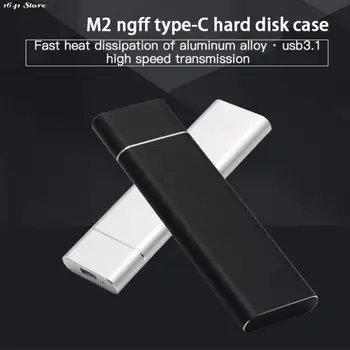 M. 2 NGFF C-Típusú 3.1 Alumínium Mobil Merevlemez Doboz, Nagy sebességű Átvitel SSD Szilárd Merevlemez Doboz Nagykereskedelmi