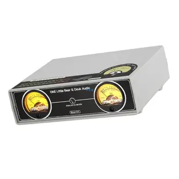 MIKROFON+LINE Dual-Audio-Analóg VU Meter Zenei Spektrum Analizátorok DB-Panel Kijelző Jó
