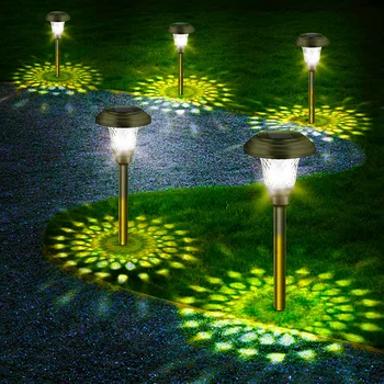Napelemes Lámpák Kültéri Vízálló Monokristályos Szilícium-Kerti Lámpák Napelemes LED Solar Táj, Lámpák, Bekerített Udvar