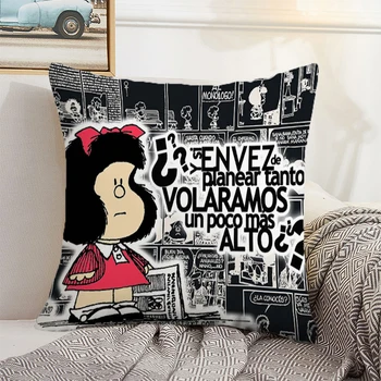 Párnahuzatok a Párnák Mafaldas Őszi Dekoráció, Dekorációs párnahuzat Kanapé Párna Párnahuzat Párnát Öleli 45x45 Test Ágy