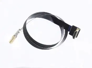Szuper Puha Árnyékolt HDMI 90 Fokos HDMI Átalakítani Kábel - Fekete, 50CM