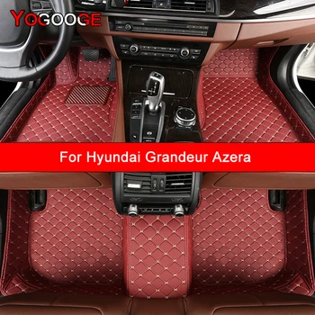 YOGOOGE Egyedi Autó Szőnyeg A Hyundai Grandeur Azera Automatikus Kiegészítők Láb Szőnyeg