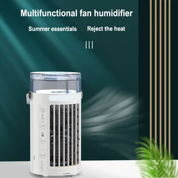 ZK30 Háztartási Alacsony zajszintű légkondícionáló Multifunkcionális Hűtő Ventilátor, Párásító, Hordozható USB-Levegő Hűtő Asztali Ventilátor