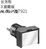 [ZOB] LED Vízálló LED AL6G-P1P Japánban a tavaszi idec mutató 16mm átmérőjű AL6G-P3P téglalap--10DB/SOK
