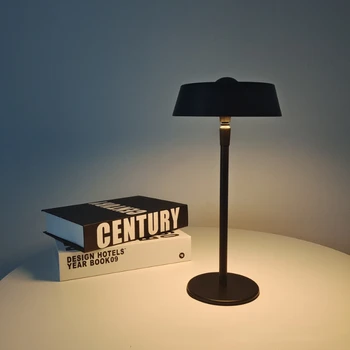 Étterem LED-es asztali Lámpa érintésérzékelő asztali Lámpa USB Újratölthető Éjszakai Fény Hordozható, Vezeték nélküli, olvasólámpa Étterem Kávé