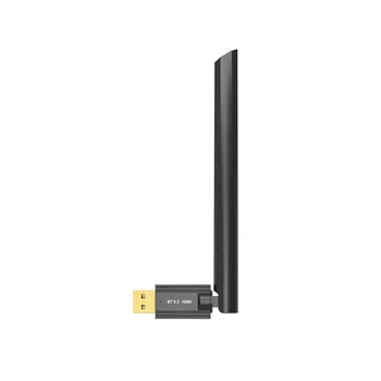 100M USB Bluetooth Adapter USB-Bluetooth-5.3 Vevő 4DBi Antenna Bluetooth Adó Számítógép, Laptop
