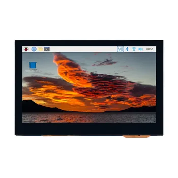 4.3 inch QLED Kijelző Kapacitív érintőképernyő, a Raspberry Pi DSI Felület 800 × 480 Integrált Szerkezet Edzett üveglap