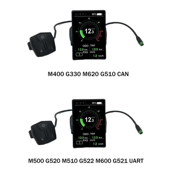 A Bafang Központi Motor Jegyzőkönyv Méter Bluetooth Kijelző EB04 LCD Navigációs Méter