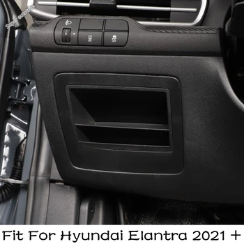 Autó Biztosíték Tároló Tálca Kártya Érme Konténer Jogosultja Doboz Alkalmas Hyundai Elantra 2021 - 2023 Fekete Belső Módosítás Tartozékok