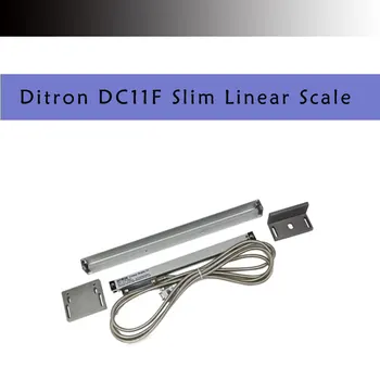 Ditron Slim 1um DC11F-50 100 150 200 250 300 350 400mm Lineáris Skála Optikai Jeladó 0.001 mm TTL 5V Üveg Uralkodó