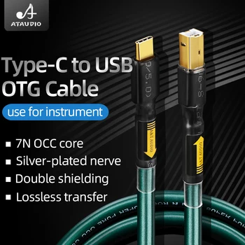 HIFI adatkábel dekóder hangkártya USB-kábel multi-pajzs számítógép keverő usb-audio kábel