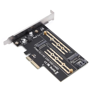 K3NB SSD Adapter Kártya Electop PCIE M. 2 NVME/NGFF SATA SSD Átalakító Támogatás 2230/2260/2242/2280 Host Controller Card