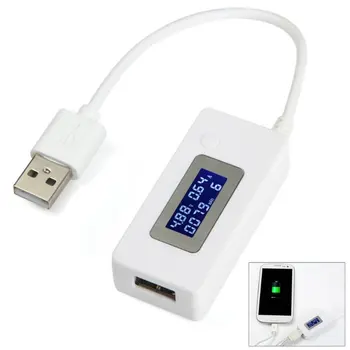 KCX-017 LCD Micro USB Töltő, Akkumulátor-Kapacitás, Feszültség, Áramerősség Mérő Teszter Érzékelő Kapcsoló 0.05 Egy-Egy 3.50