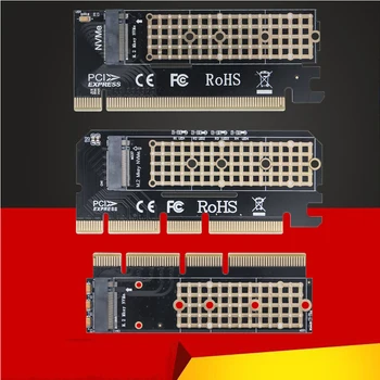 PCIE NVME Adapter M2-es PCI Express 3.0 X1 X4 X8, X16 bővítőkártya Kelő Átalakító Támogatja 2230 2242 2260 2280 M Gombot M. 2 NVME SSD